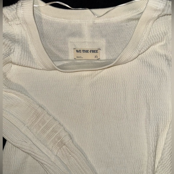 Free People Swinging Cable Cuff Top Women's Size Xs - Picture 6 of 13